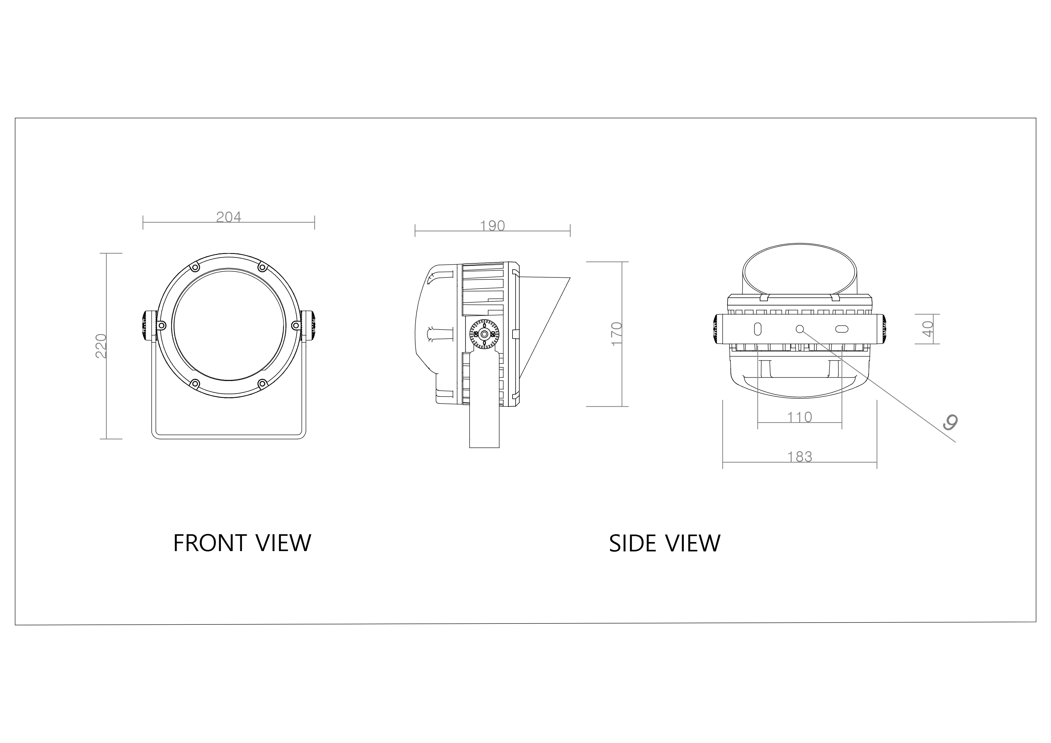 PRODUCT DRAWING